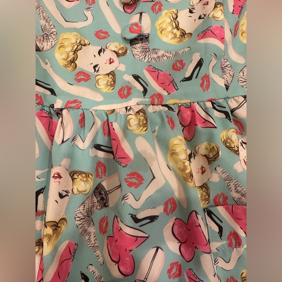 Vintage Iron Fist Doll Parts size sm mini dress. - Picture 4 of 17